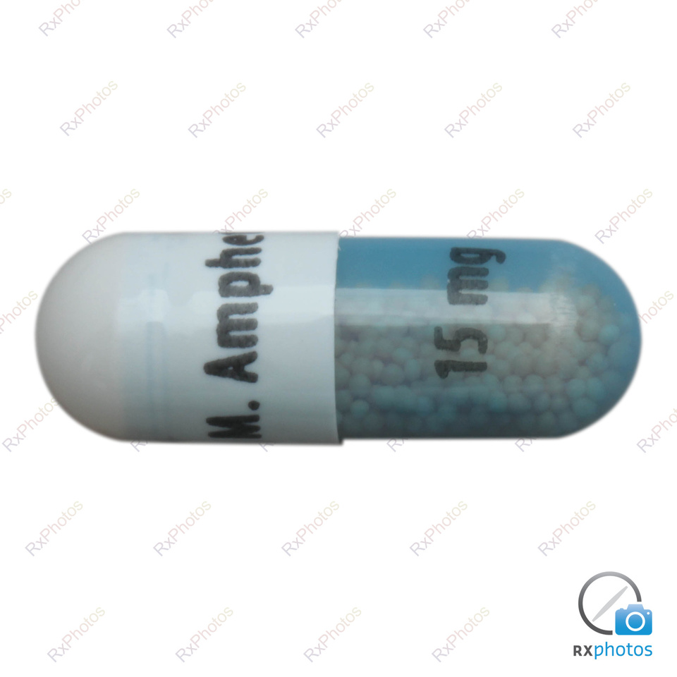 Sandoz Amphetamine XR 12h capsule 15mg Brunet