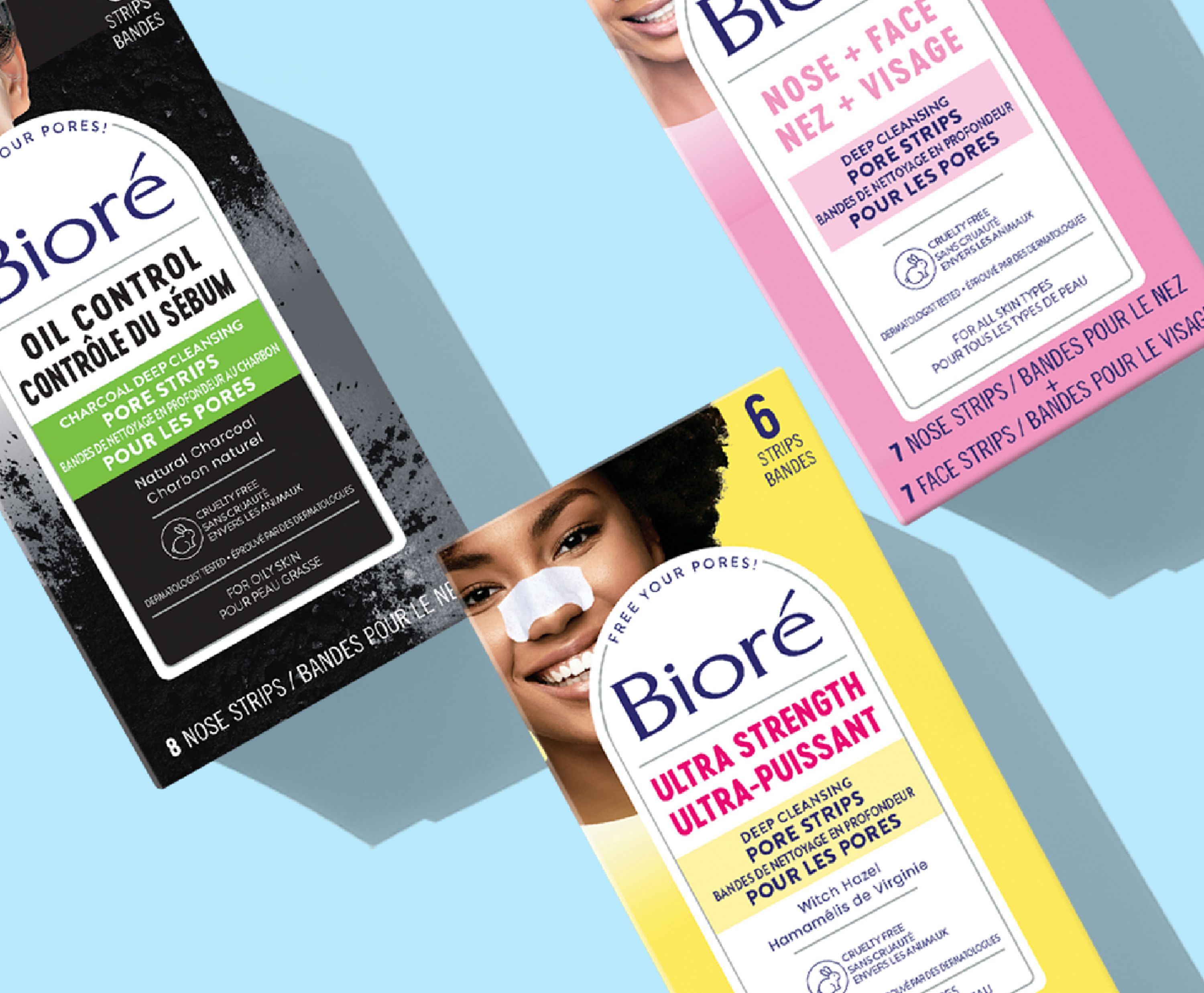 BANDES POUR LES PORES