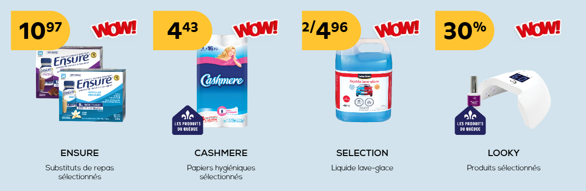 Produits en promotion