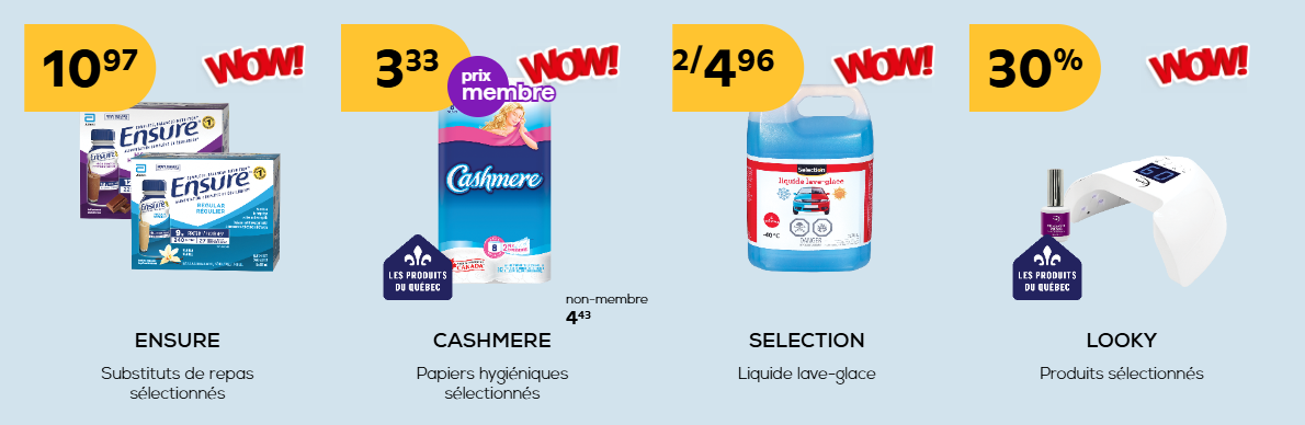 Produits en promotion