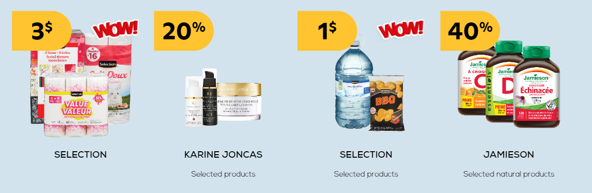 Produits en promotion