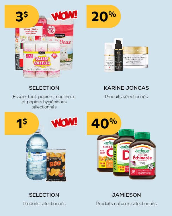 Produits en promotion