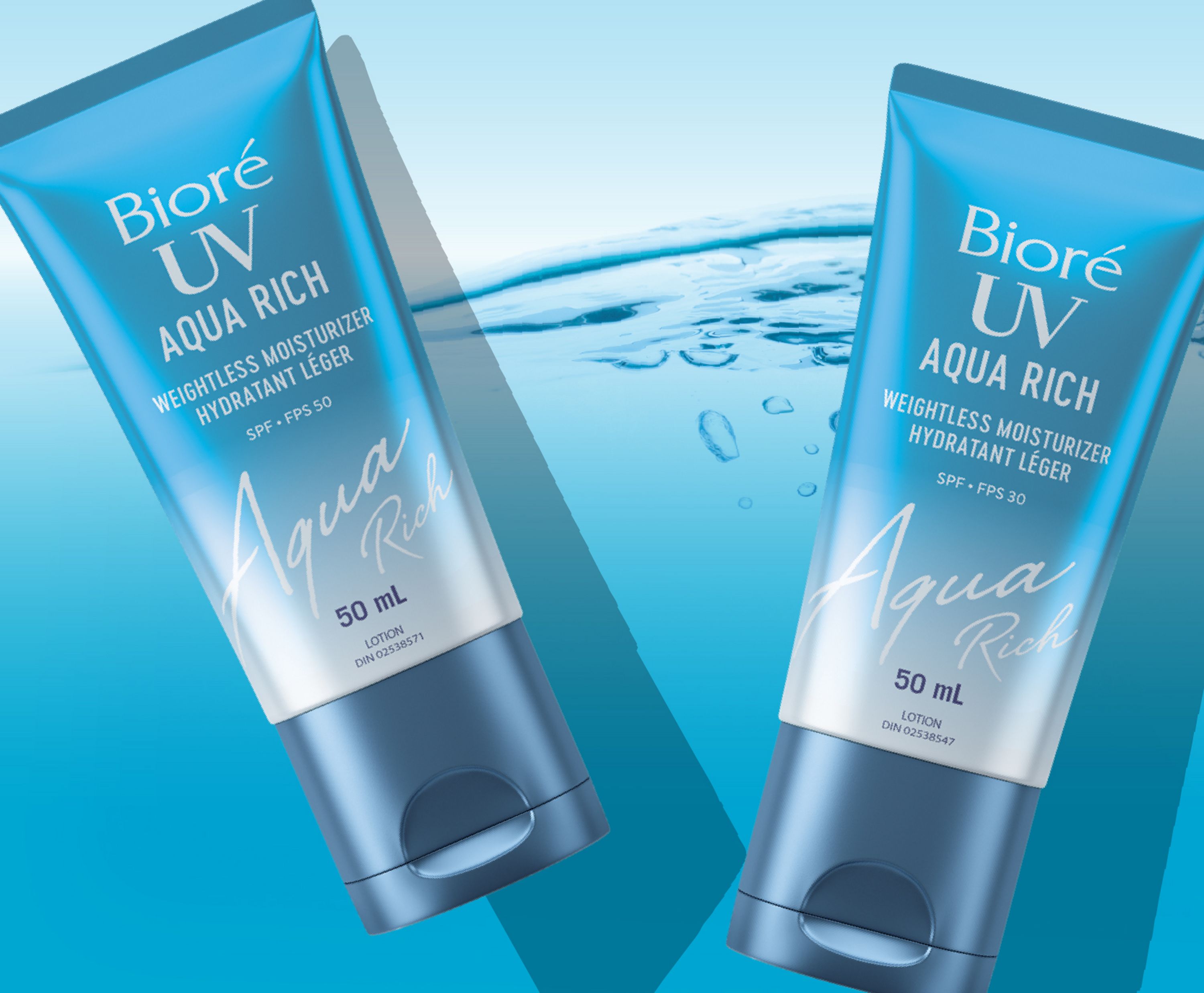 BIORÉ UV AQUA RICH WEIGHTLESS MOISTURIZER