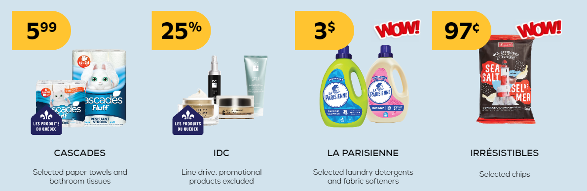 Produits en promotion