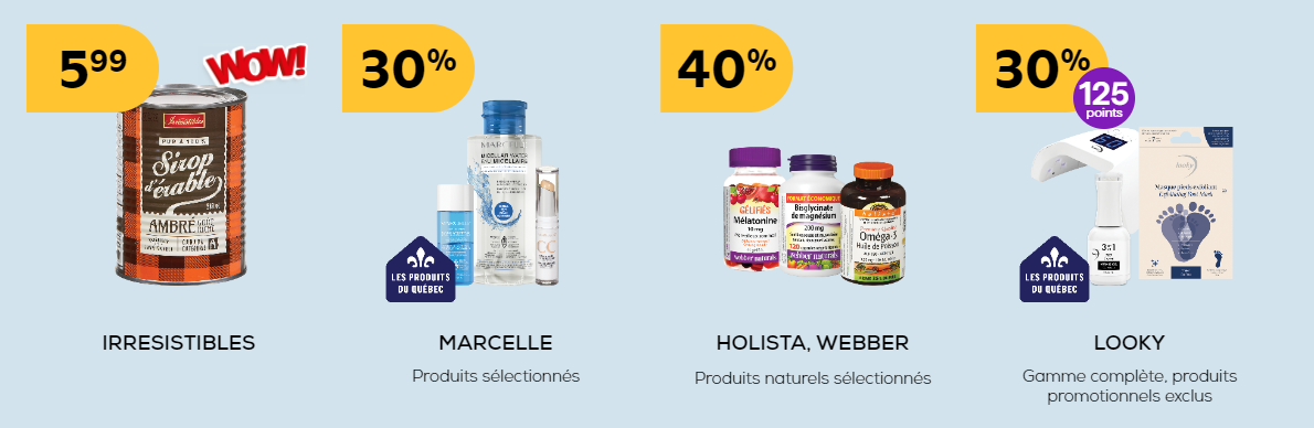 Produits en promotion