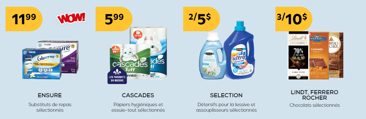 Produits en promotion