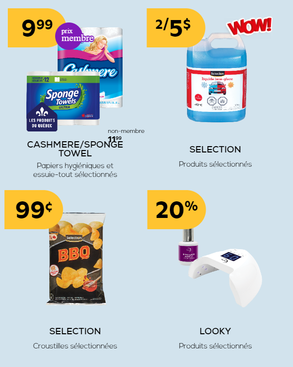 Produits en promotion