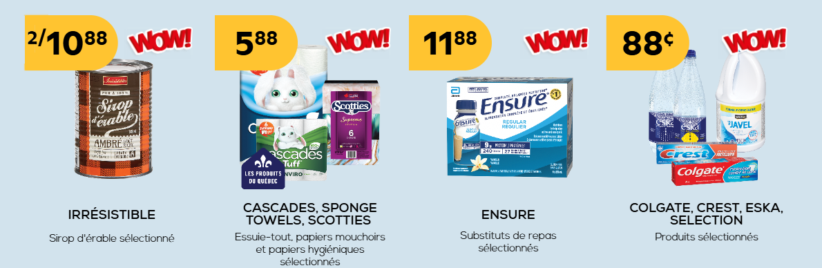 Produits en promotion