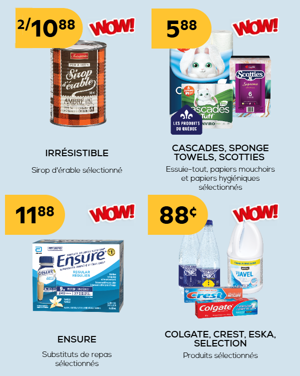 Produits en promotion