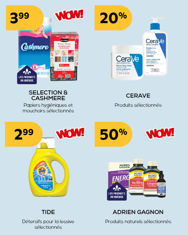 Produits en promotion