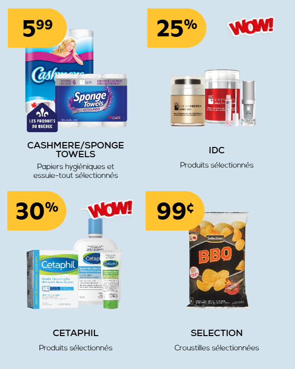 Produits en promotion