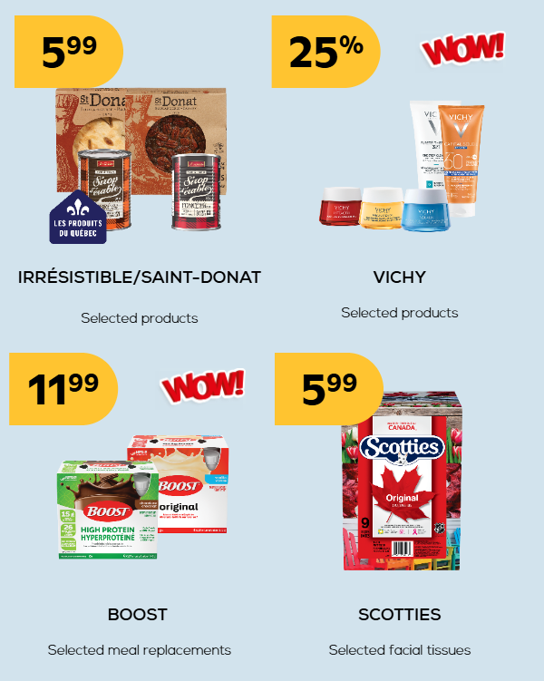 Produits en promotion