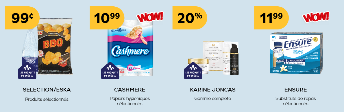 Produits en promotion